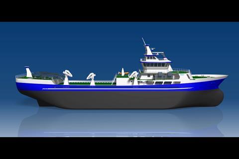 Seacon’s new SC75 well boat design has a 3000 cubic metre capacity